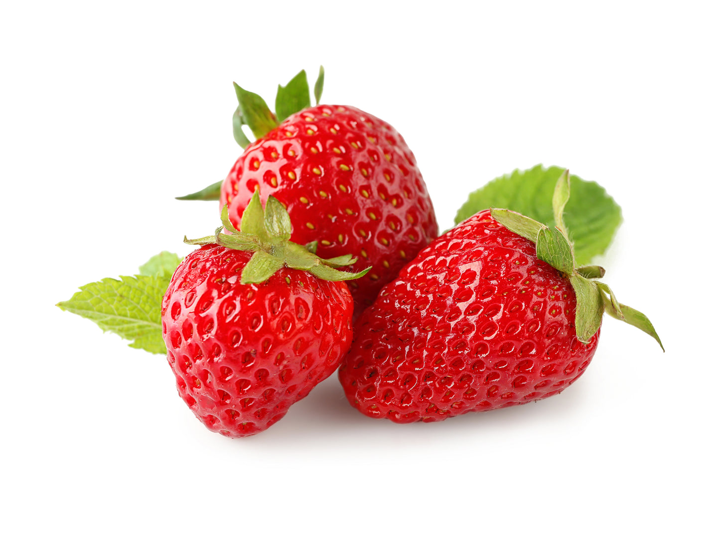 Strawberries Case 4 packs of 2 lbs ea.