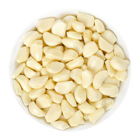 Garlic Peeled - Case of 30 lbs. 6/5 lbs.