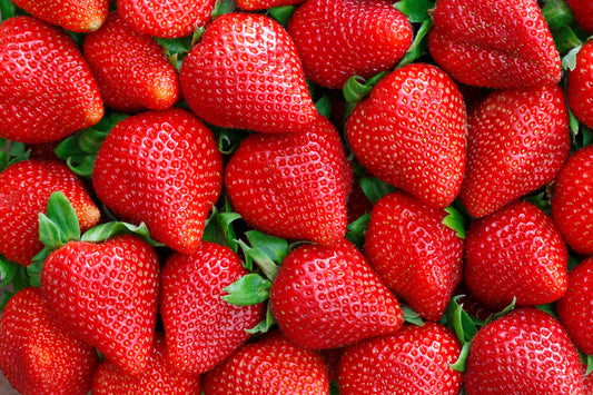 Strawberries Case 4 packs of 2 lbs ea.