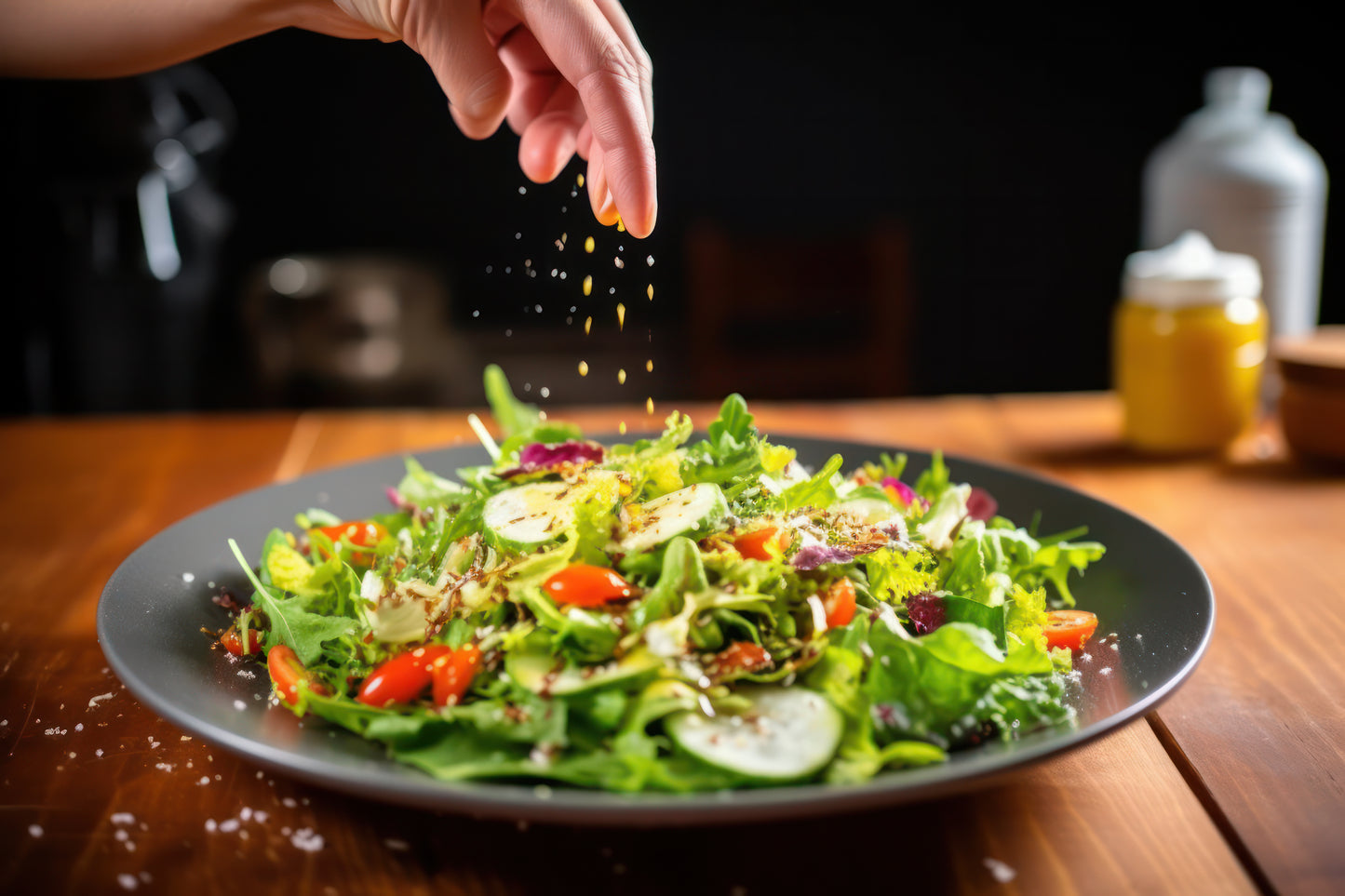 Spring Mix Salad - Case with a bag of 3 lbs.